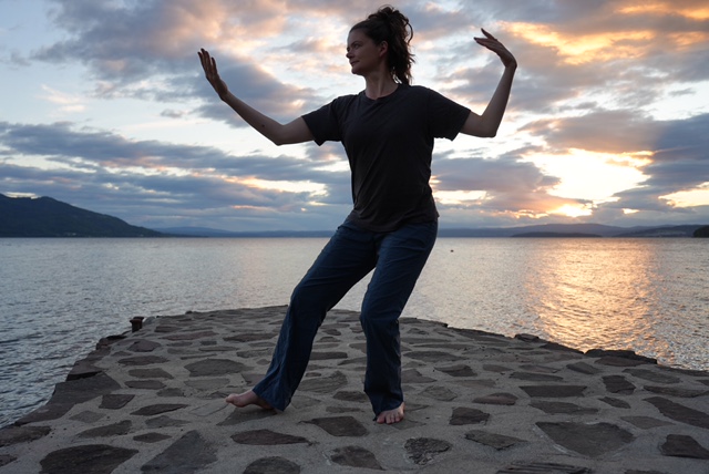Qigong by a Fjord
